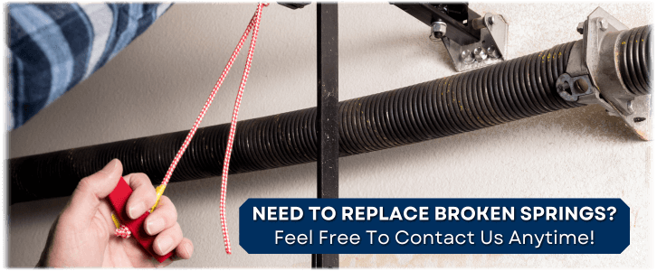 Broken Garage Door Spring Bridgewater NJ